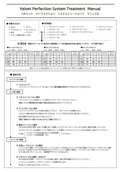 パーフェクションシステムトリートメント　マニュアル　20240925のサムネイル